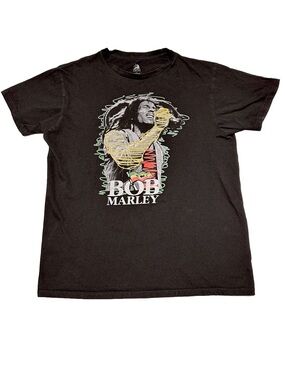 BOB MARLEY Zion Graphic Band Tee Reggae Rasta Music Streetwear